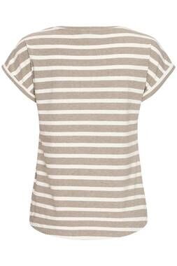 NEW B.YOUNG women's lightweight crew neck t-shirt in chinchilla